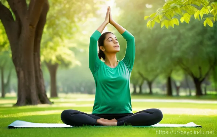 우울증 치료를 위한 운동법 - **"Morning Serenity: A Woman Embracing Gentle Movement"**
"A serene, clear photograph of a South...